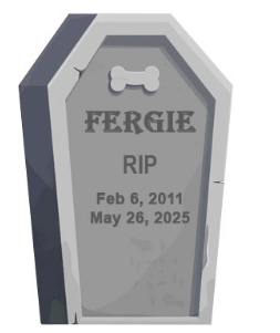 Fergie's Tombstone